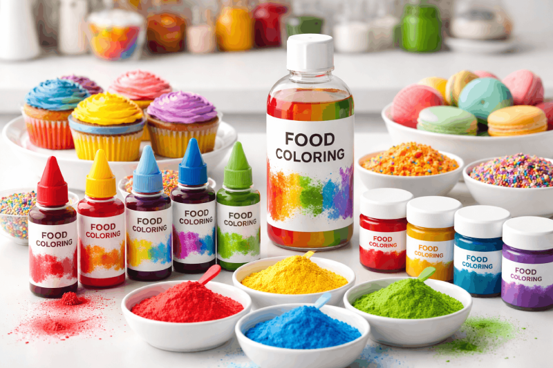 Chất tạo màu thực phẩm là gì