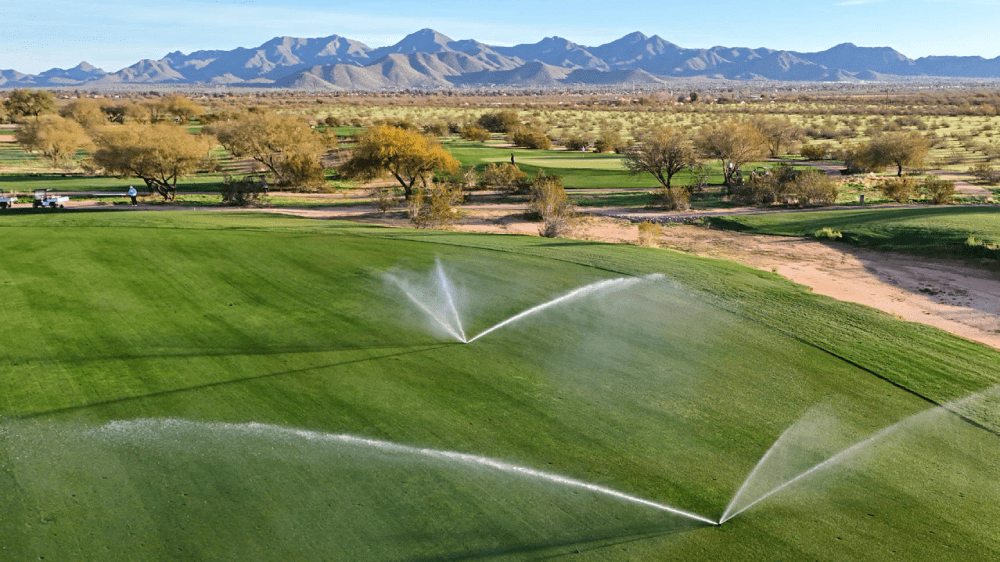 Mẹo tưới nước cho sân golf