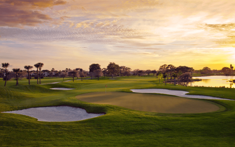 thiết kế cảnh quan sân golf sáng tạo