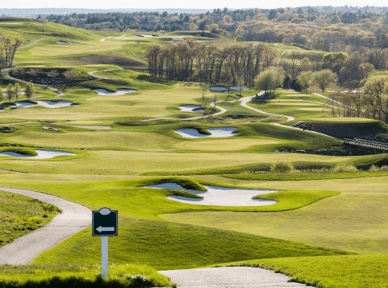 thiết kế cảnh quan sân golf sáng tạo