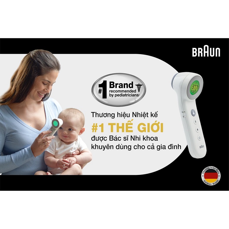 Hướng Dẫn Sử Dụng Nhiệt Kế Điện Tử Braun Hiệu Quả