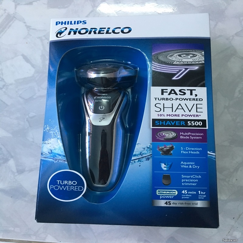Cách sử dụng máy cạo râu Philips Norelco 5500 hiệu quả