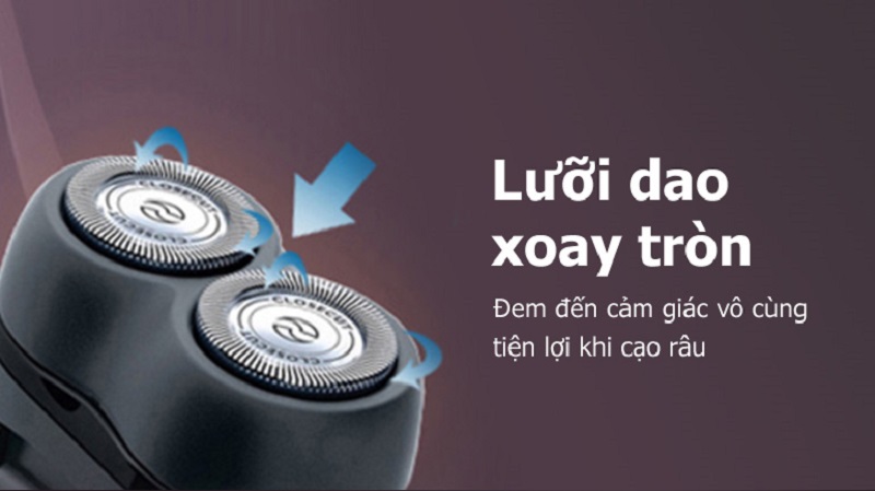 Cách sử dụng máy cạo râu điện Philips PQ206