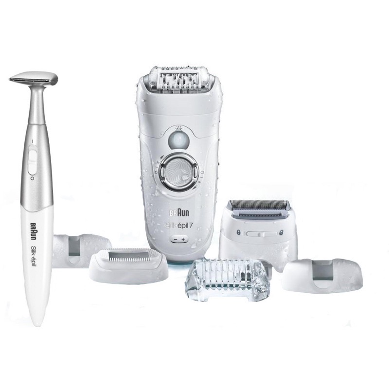 Máy nhổ lông Braun 7561 Silk-épil Legs, body & face wet & dry