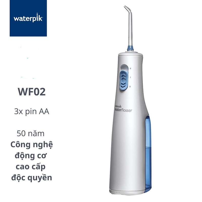 Máy tăm nước Waterpik Cordless Express WF02 chính hãng