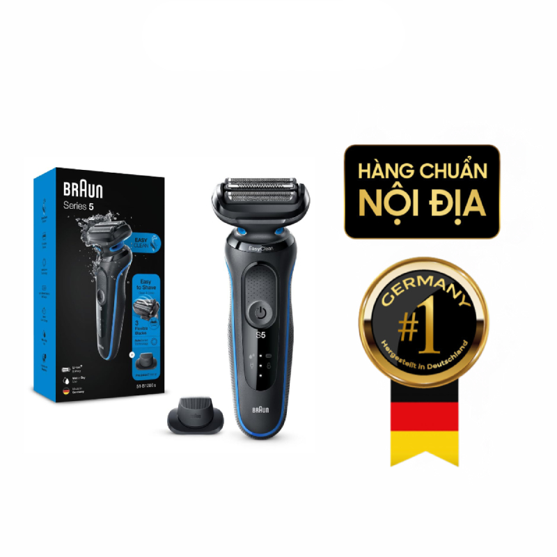 Thông số kỹ thuật máy cạo râu Braun Series 5 5018s