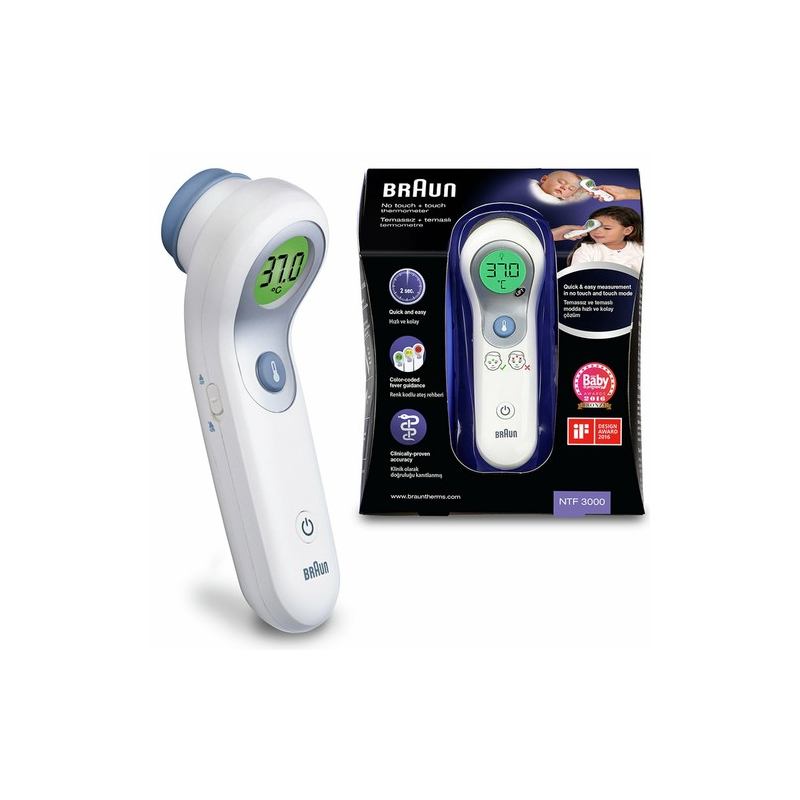 Lợi ích khi chọn nhiệt kế Braun NTF 3000