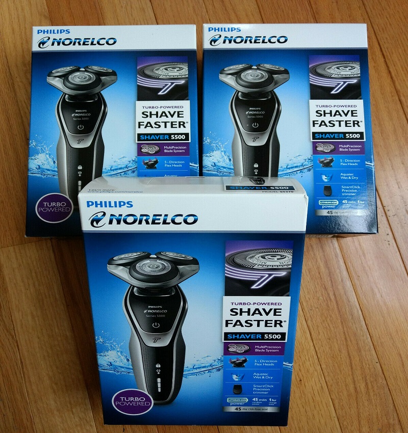 Máy cạo râu Philips Norelco Men’shaver 5500 Model S5370 cao cấp