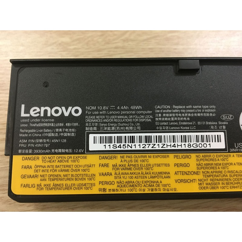 Pin Laptop Lenovo Thinkpad 6 Cell - Pin gắn ngoài