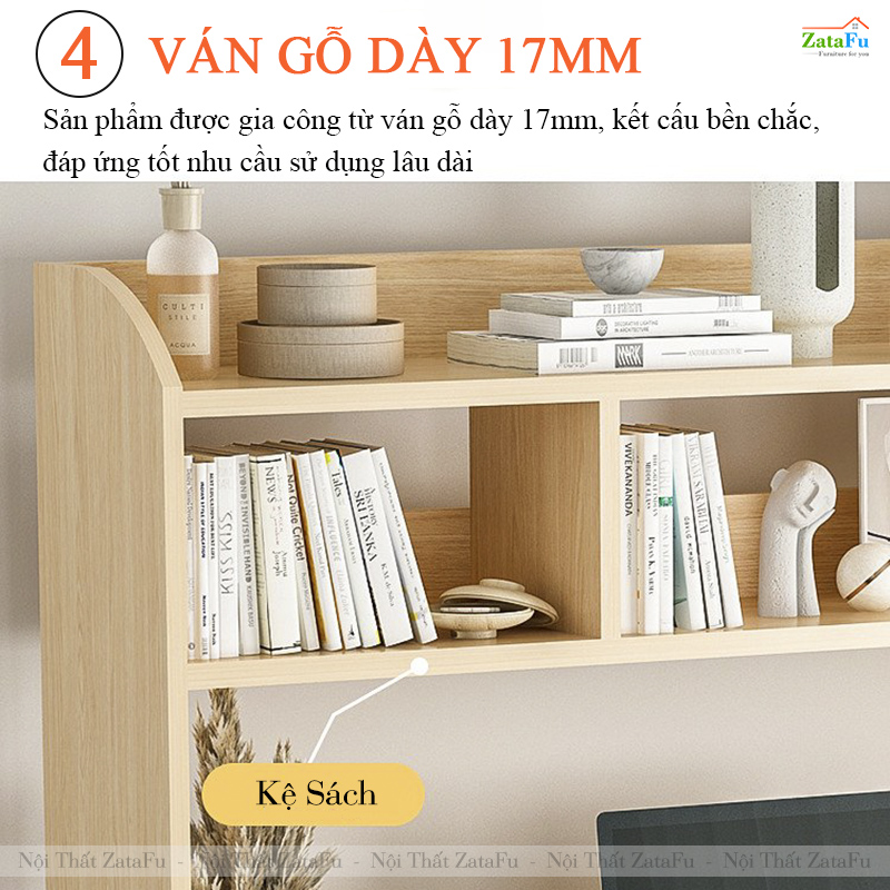 4. Chất liệu gỗ MDF 17mm – an toàn cho sức khỏe