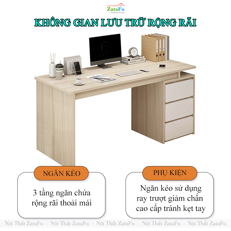 3. Ngăn tủ trượt mượt – Bản lề & ray giảm chấn cao cấp