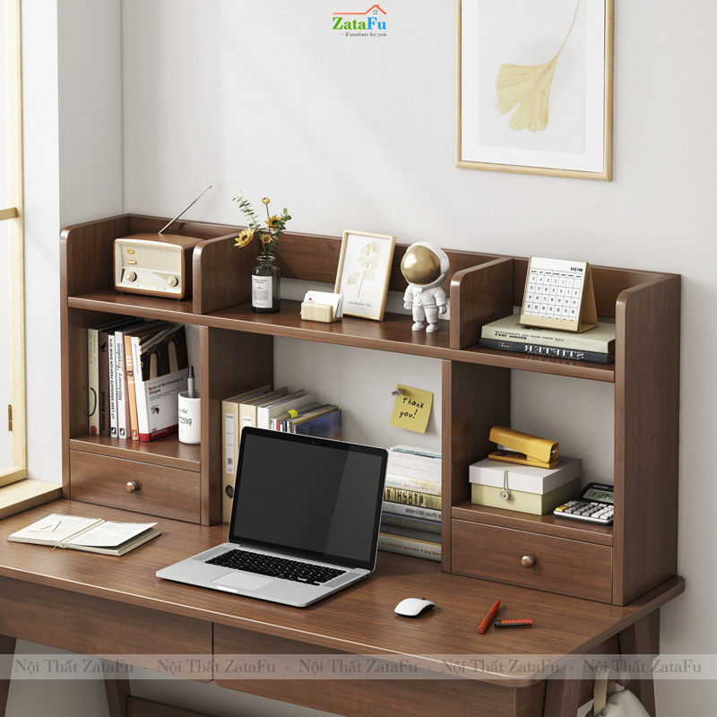 Kệ Sách Để Bàn Học Bàn Làm Việc Hiện Đại Nhiều Ngăn KTT-137 ZataFu