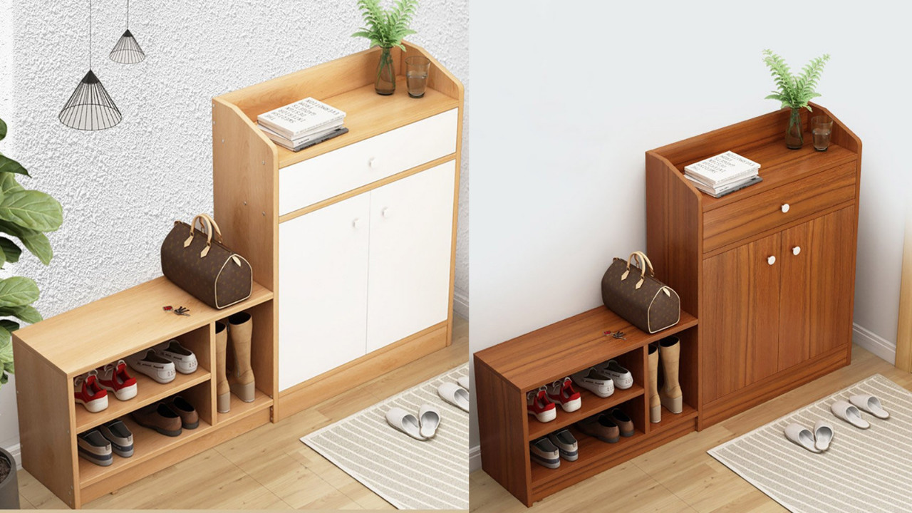 màu sắc đa dạng cho tủ đựng giày ZataFu
