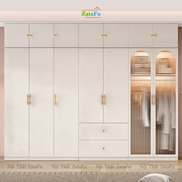 Mẹo Chọn Tủ Quần Áo Gỗ MDF Phù Hợp Với Kích Thước Phòng Ngủ