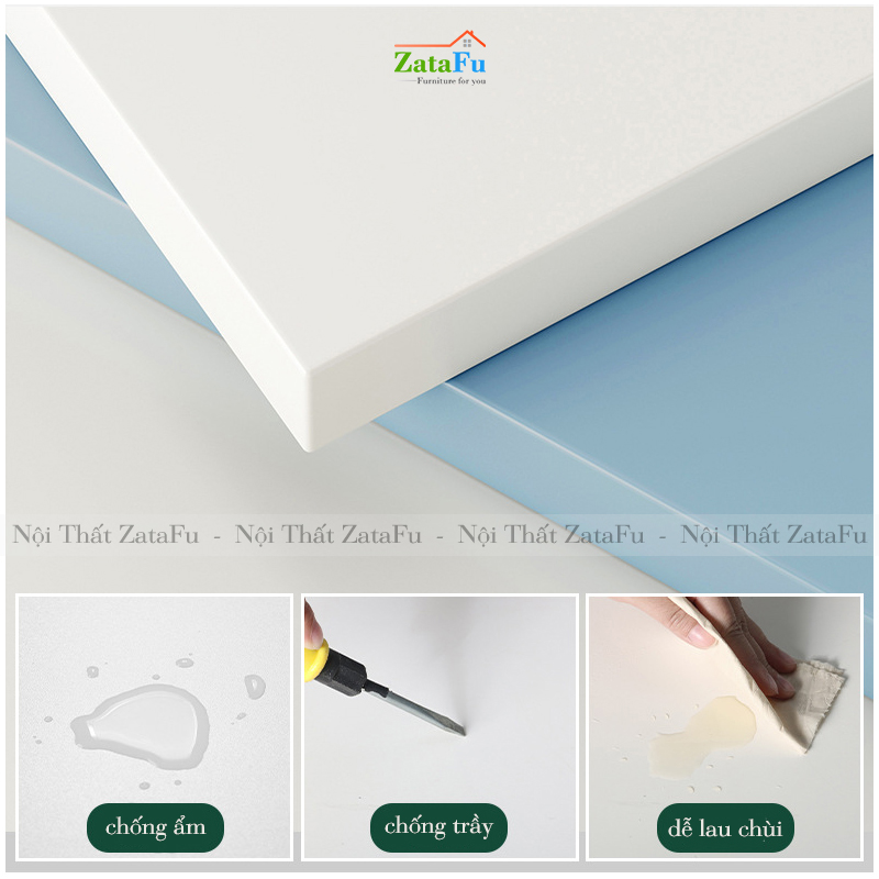 2. Chất liệu gỗ MDF cao cấp – An toàn sức khỏe