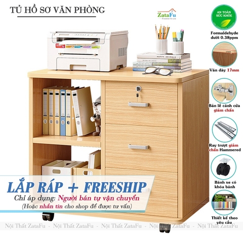 Tủ Đựng Tài Liệu Văn Phòng Có Bánh Xe TUTT-50