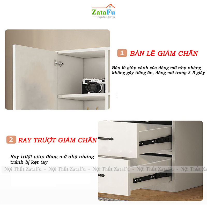 1. Thiết kế hiện đại, tích hợp nhiều công năng