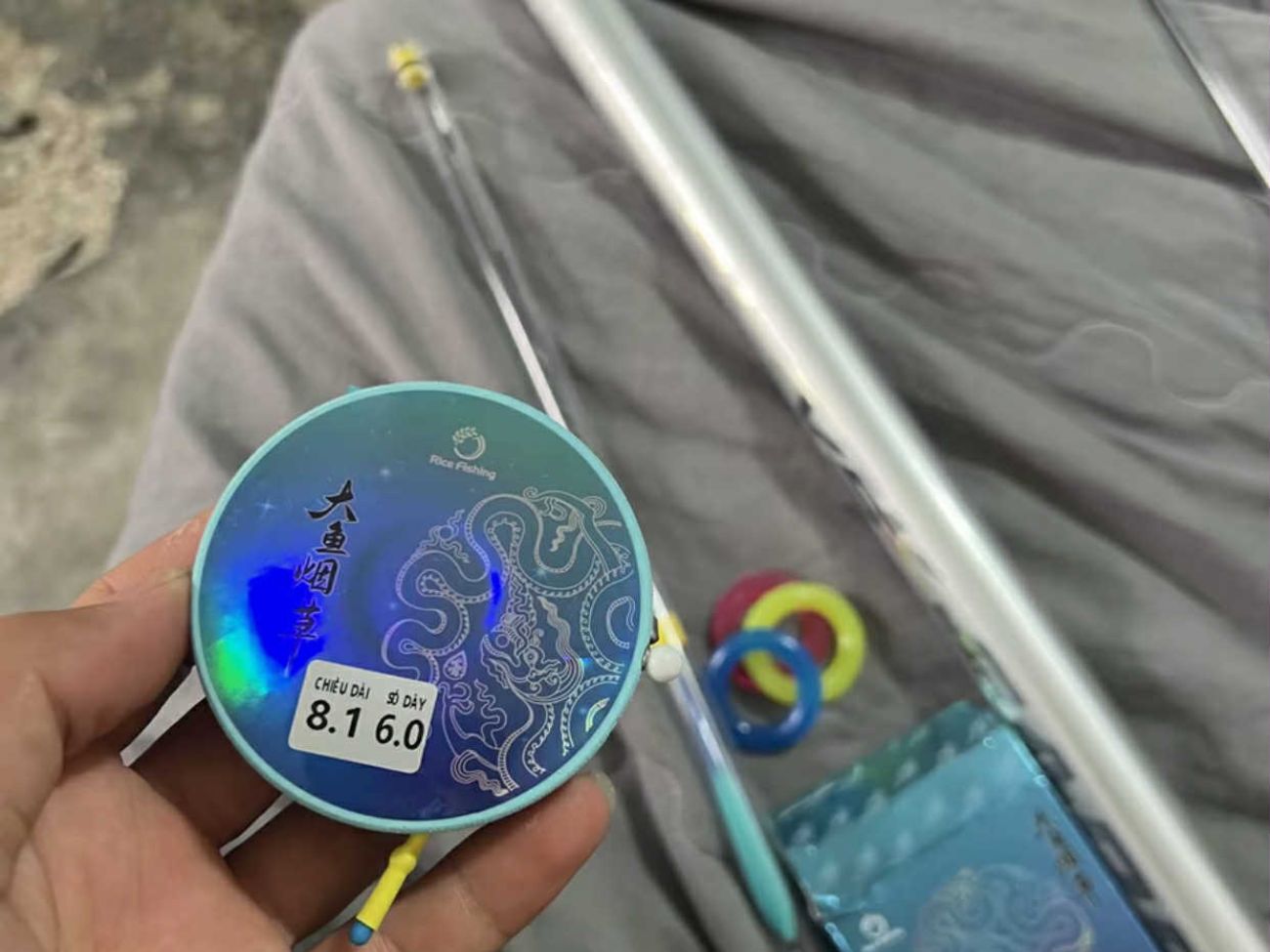 Dây trục đóng vai trò quyết định trong việc giữ cá và bảo vệ cần