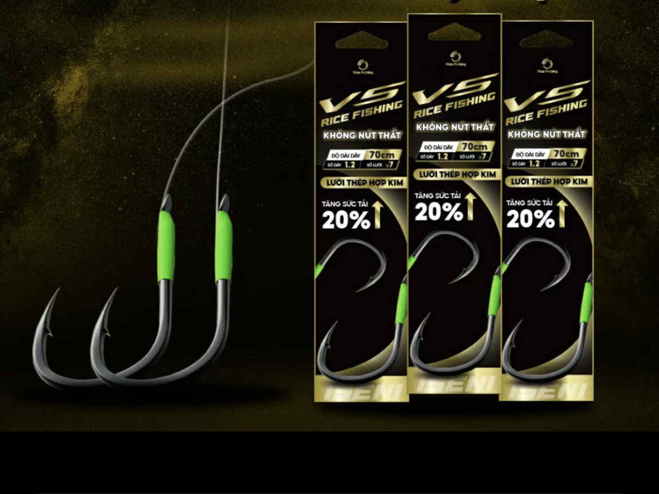 Lưỡi câu săn hàng cần có độ bền và độ sắc cao