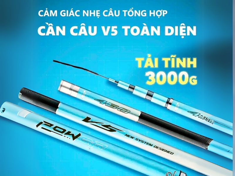 Chọn cần câu đài dựa theo độ cứng