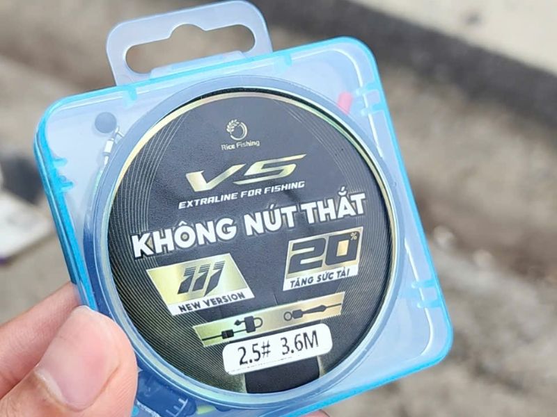 Dây câu cá trong những đồ câu cá không thể thiếu