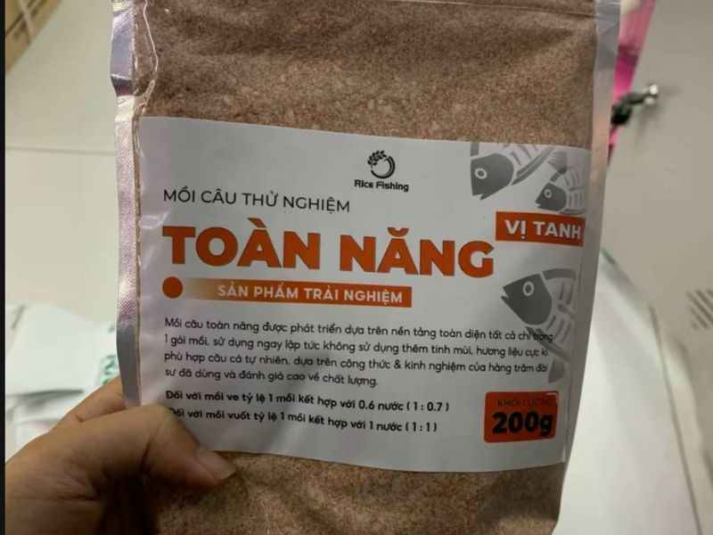 Mồi câu cá nước ngọt