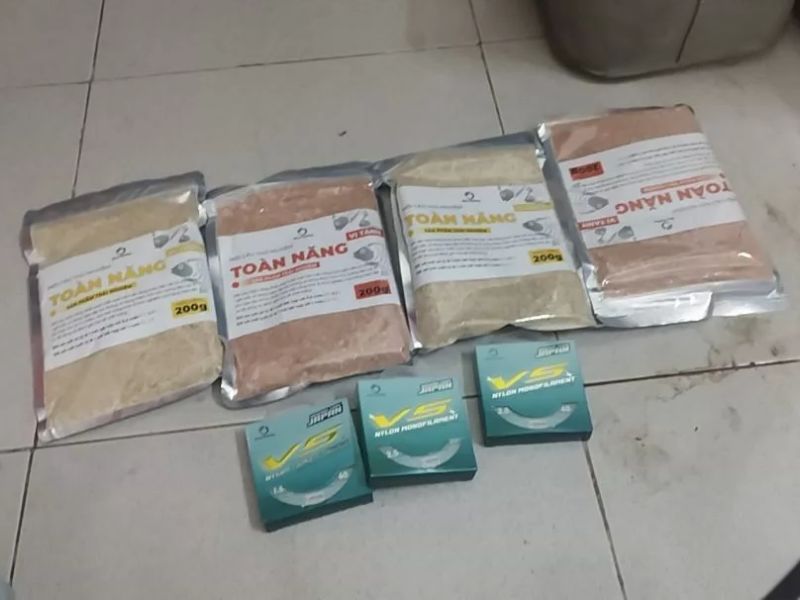 Mồi câu đài tác động trực tiếp đến việc câu cá