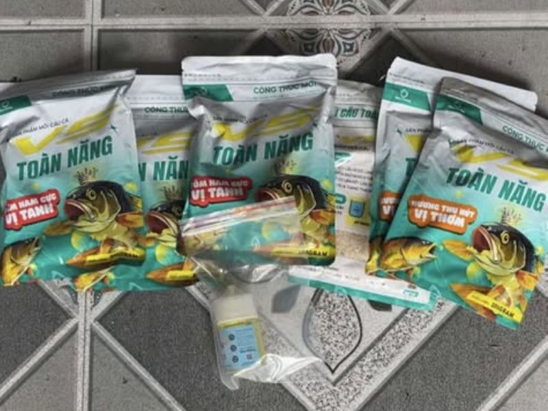 Mồi câu công nghiệp tổng hợp phù hợp câu cá rô đồng