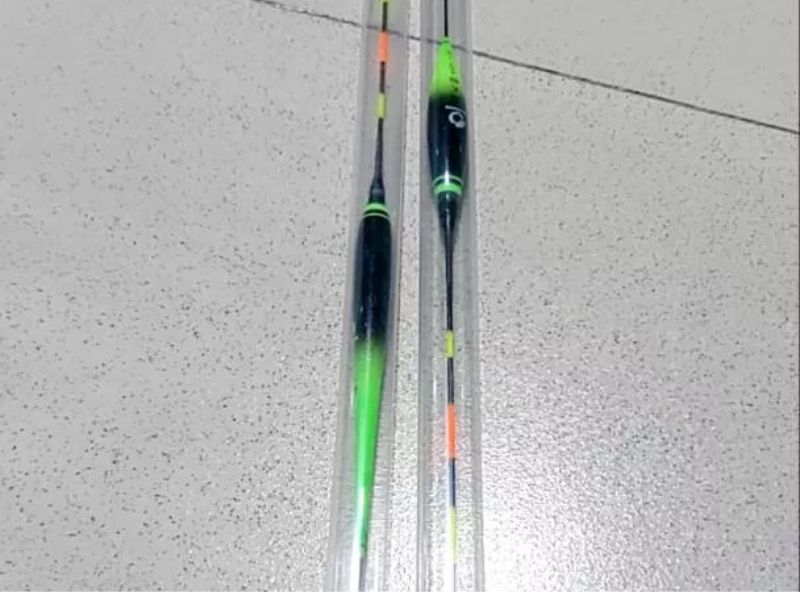 Phao câu cá đêm dùng pin phổ biến trên thị trường