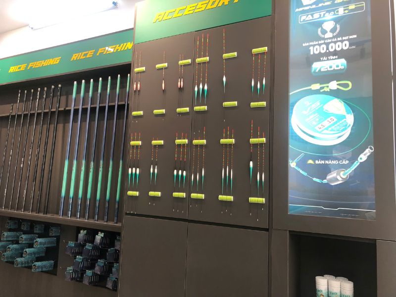 Rice Fishing Việt Nam với nhiều loại phao khác nhau