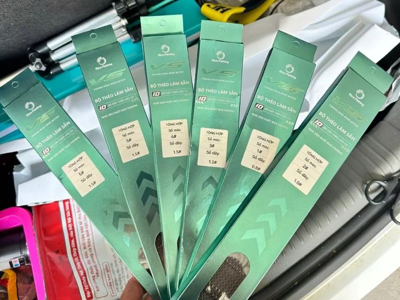 Thẻo câu cá chất liệu nylon vô cùng phổ biến