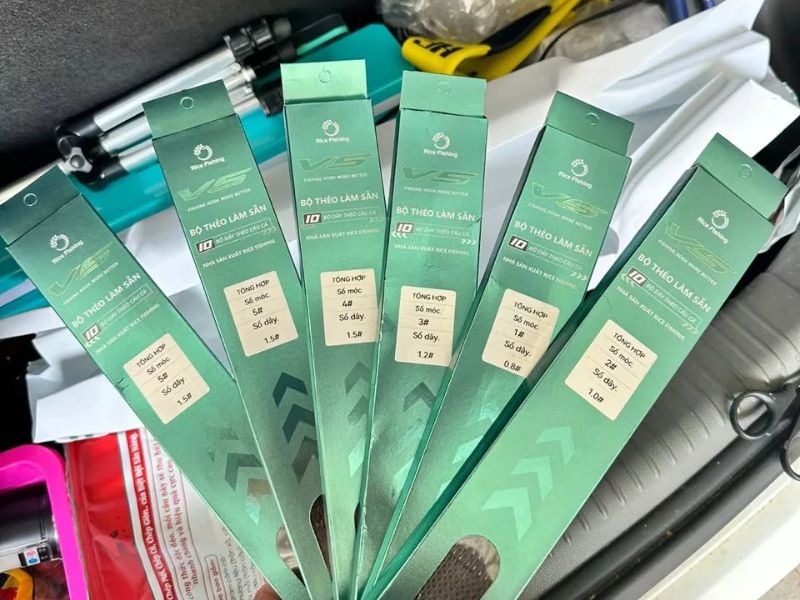 Thẻo câu V5 câu cá rô hiệu quả, tăng hiệu suất