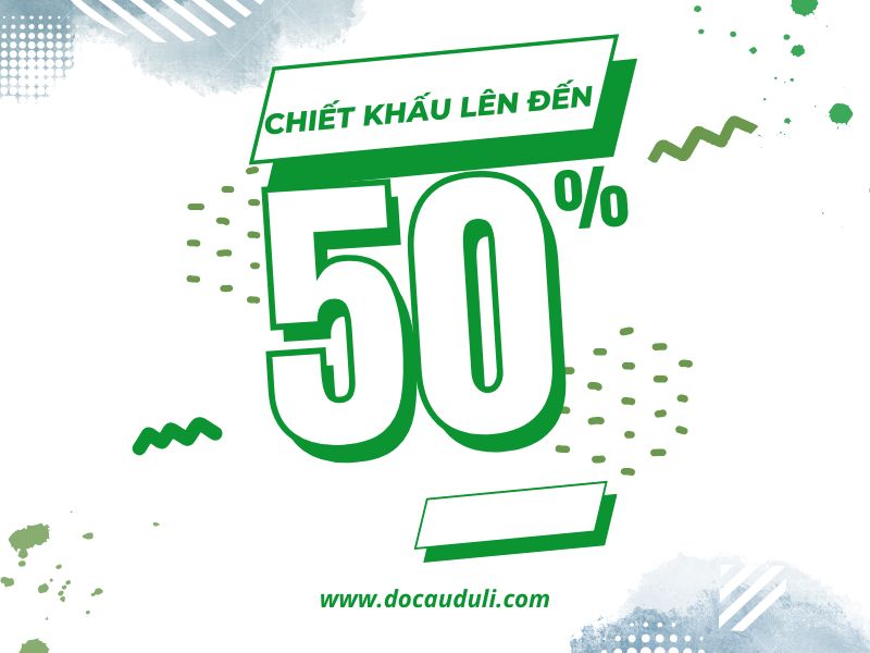 Ưu đãi độc quyền với mức chiết khấu lên đến 50%