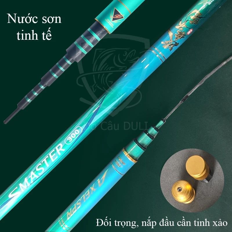 Cần câu Bất Khả Chiến Bại CC-5 với màu sắc tinh tế, hiện đại