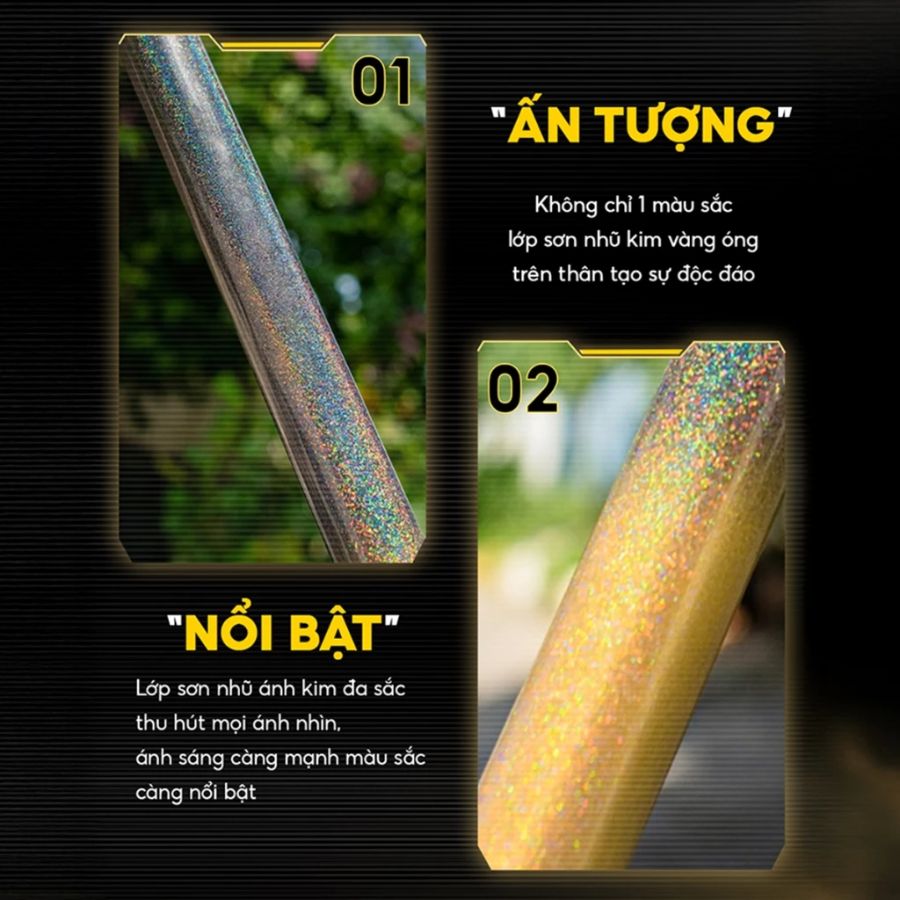 KK-66 V5 Rice Fishing màu sắc sơn nổi bật