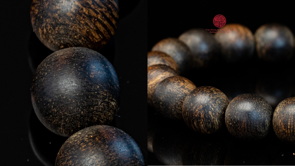 vòng trầm hương chìm nước 10 li cực hiếm có