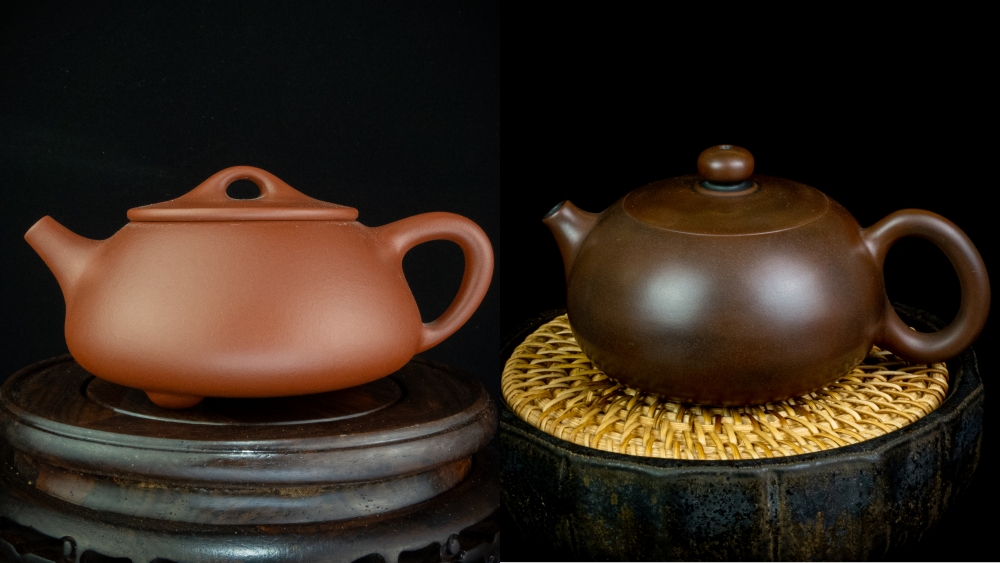 so sánh ấm tử sa và ấm nê hưng