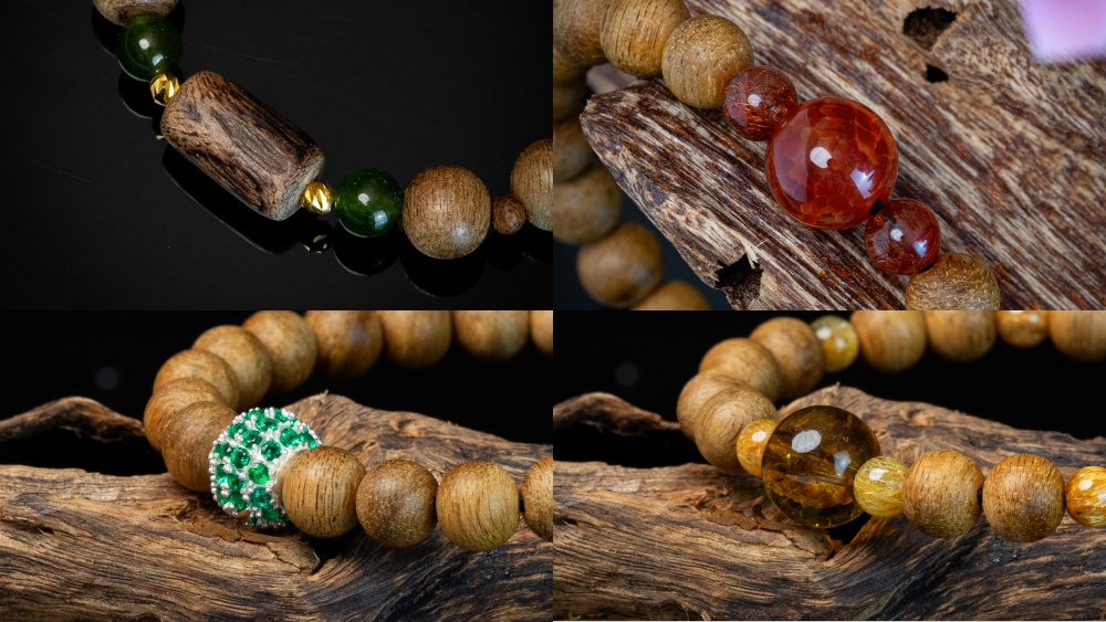 vòng trầm hương cao cấp cho em bé