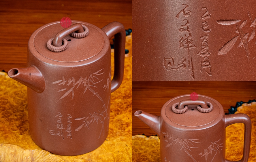 ẤM TRÀ TỬ SA ĐÁY TÀO THANH SONG HOÀN DƯƠNG THỐNG