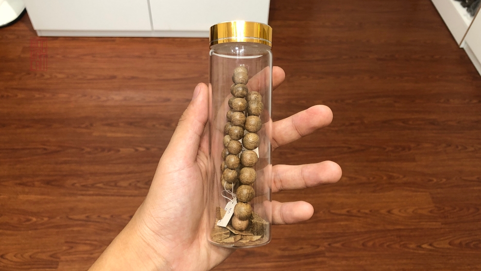 bột trầm vụn ủ dây trầm