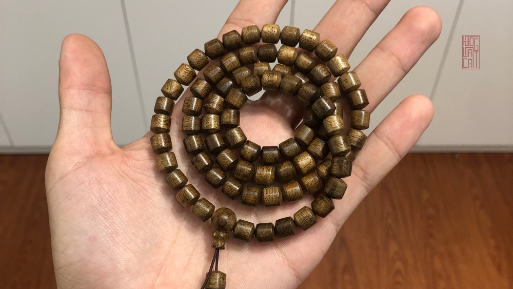 vòng trầm 108 hạt lu thống tự nhiên