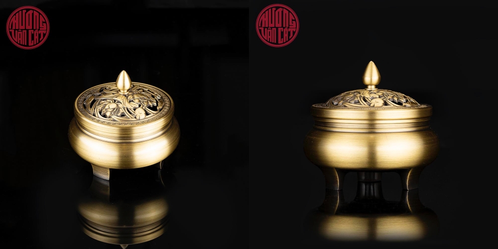 lư đồng xông nhang nụ