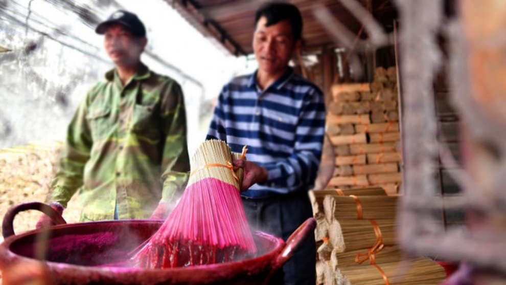 nhang tẩm hóa chất