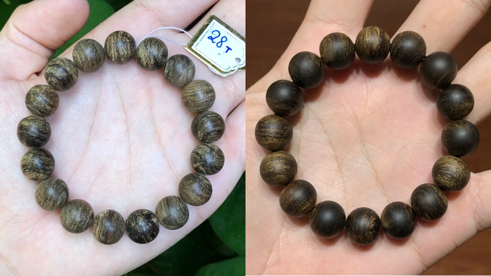 vòng trầm lên nước đẹp