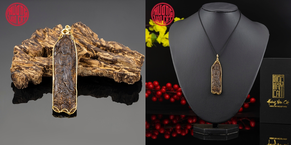 MẶT TRẦM CHÌM KHẮC QUAN THẾ ÂM CAO CẤP