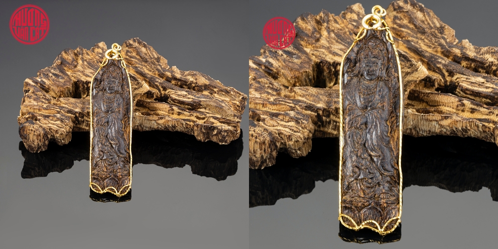 MẶT TRẦM CHÌM KHẮC QUAN THẾ ÂM CAO CẤP