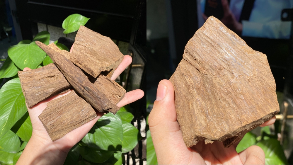 nguyên liệu trầm rục cận chìm cao cấp