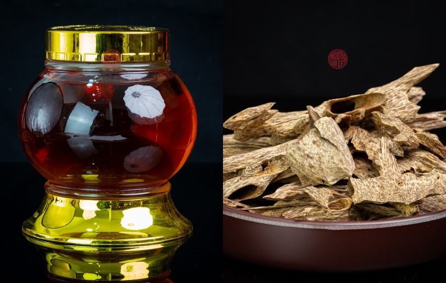 rượu trầm hương chìm nước