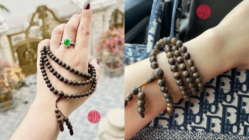 VÒNG TRẦM 108 HẠT CHO TAY NỮ ĐẸP