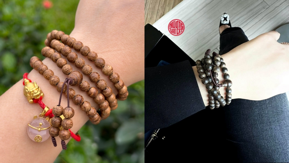 VÒNG TRẦM 108 HẠT CAO CẤP CHO NỮ